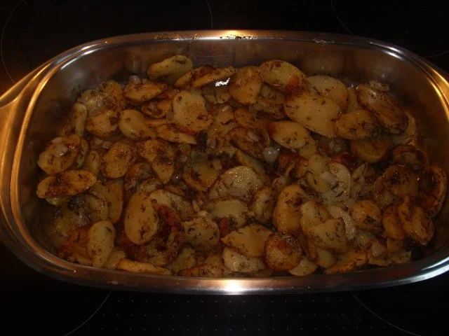 Bratkartoffelauflauf mit Bulettchen - Rezept - Bild Nr. 4