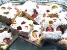 Rhabarber- Haselnuss-Blechkuchen - Rezept