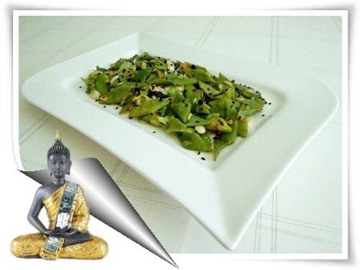 Bilder für Scharfer Stangenbohnen Salat - Rezept