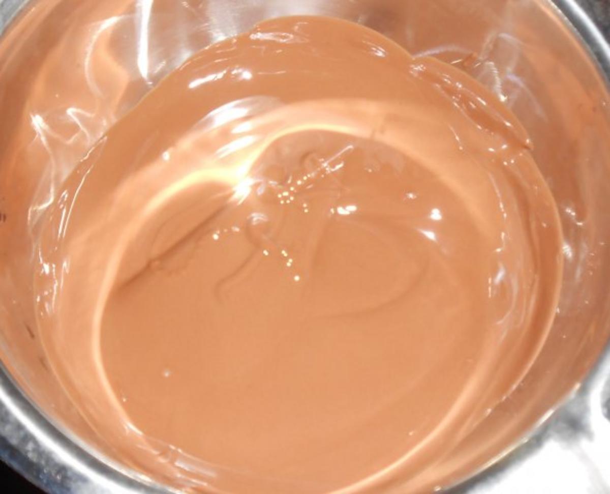 Schokoladen-Nuss-Kuchen mit Erdbeeren - Rezept - Bild Nr. 6