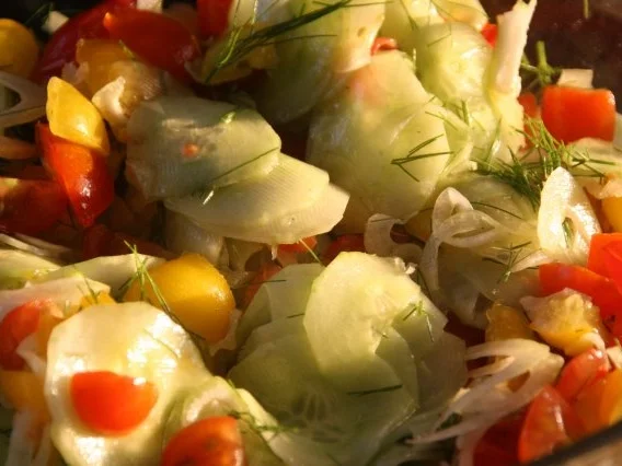 Garten-Fenchelsalat - Rezept