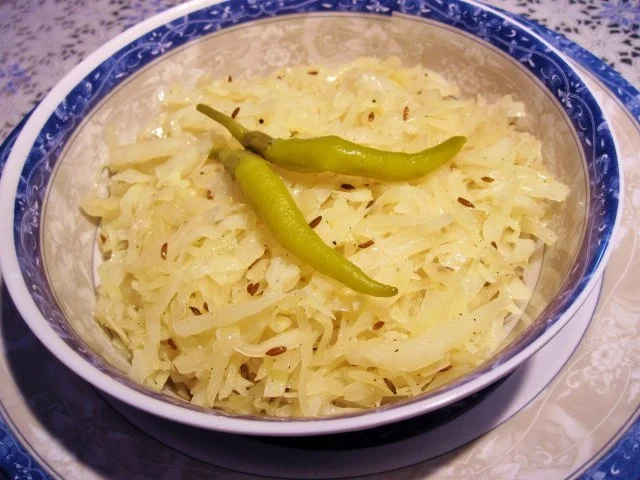 Mutters Weißkraut-Gemüse ... - Rezept