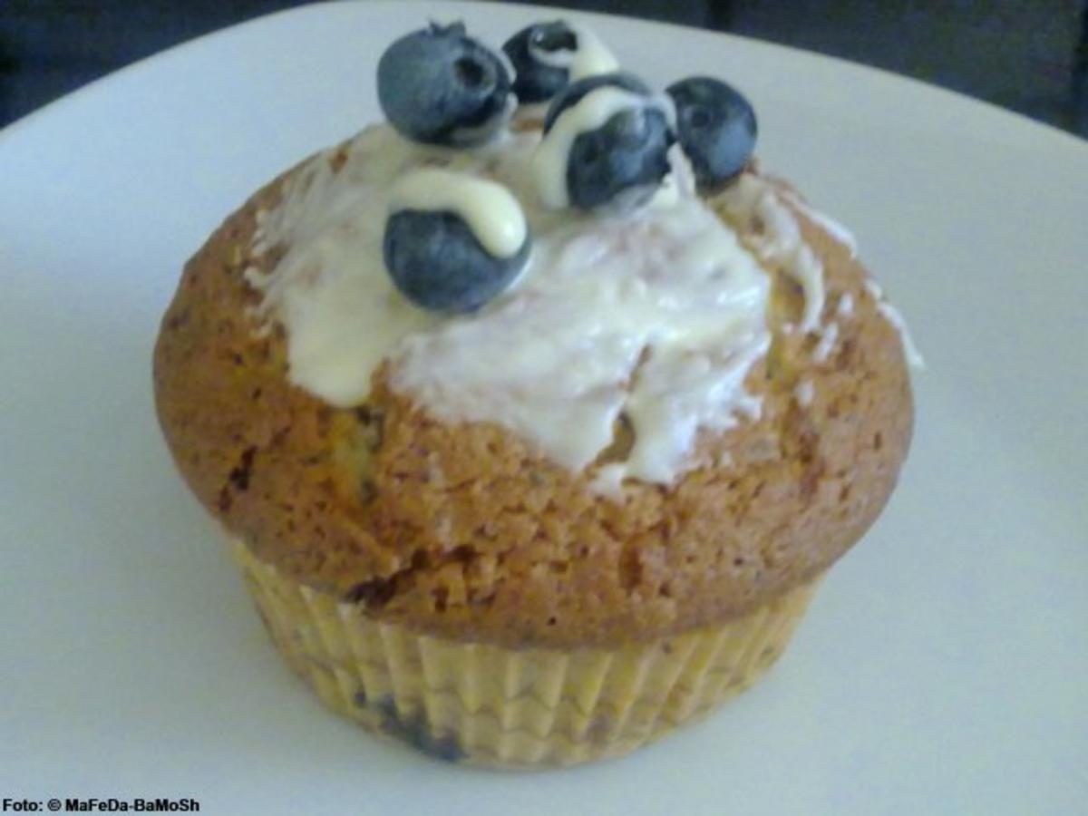 Bilder für Blaubeer-Mohn-Muffins - Rezept