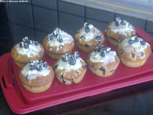 Rezept: Blaubeer-Mohn-Muffins Bild Nr. 2 Blaubeer-Mohn-Muffins - Rezept - Bild Nr. 2