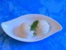 Eis: Ingwer-Vanilleeis - Rezept