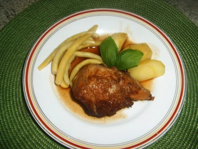 Pikante Putenunterkeulen - Rezept