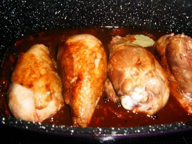 Pikante Putenunterkeulen - Rezept - Bild Nr. 9