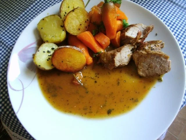 Rezept: Filet mit Buttermöhren und Sesambratlingen Bild Nr. 13 Filet mit Buttermöhren und Sesambratlingen - Rezept - Bild Nr. 13