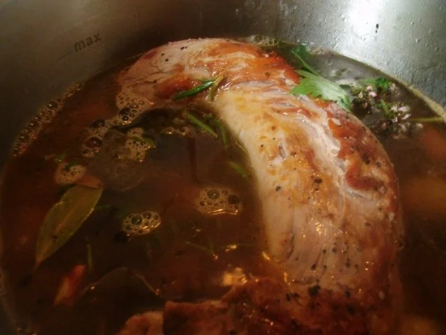 Rezept: Filet mit Buttermöhren und Sesambratlingen Bild Nr. 4 Filet mit Buttermöhren und Sesambratlingen - Rezept - Bild Nr. 4