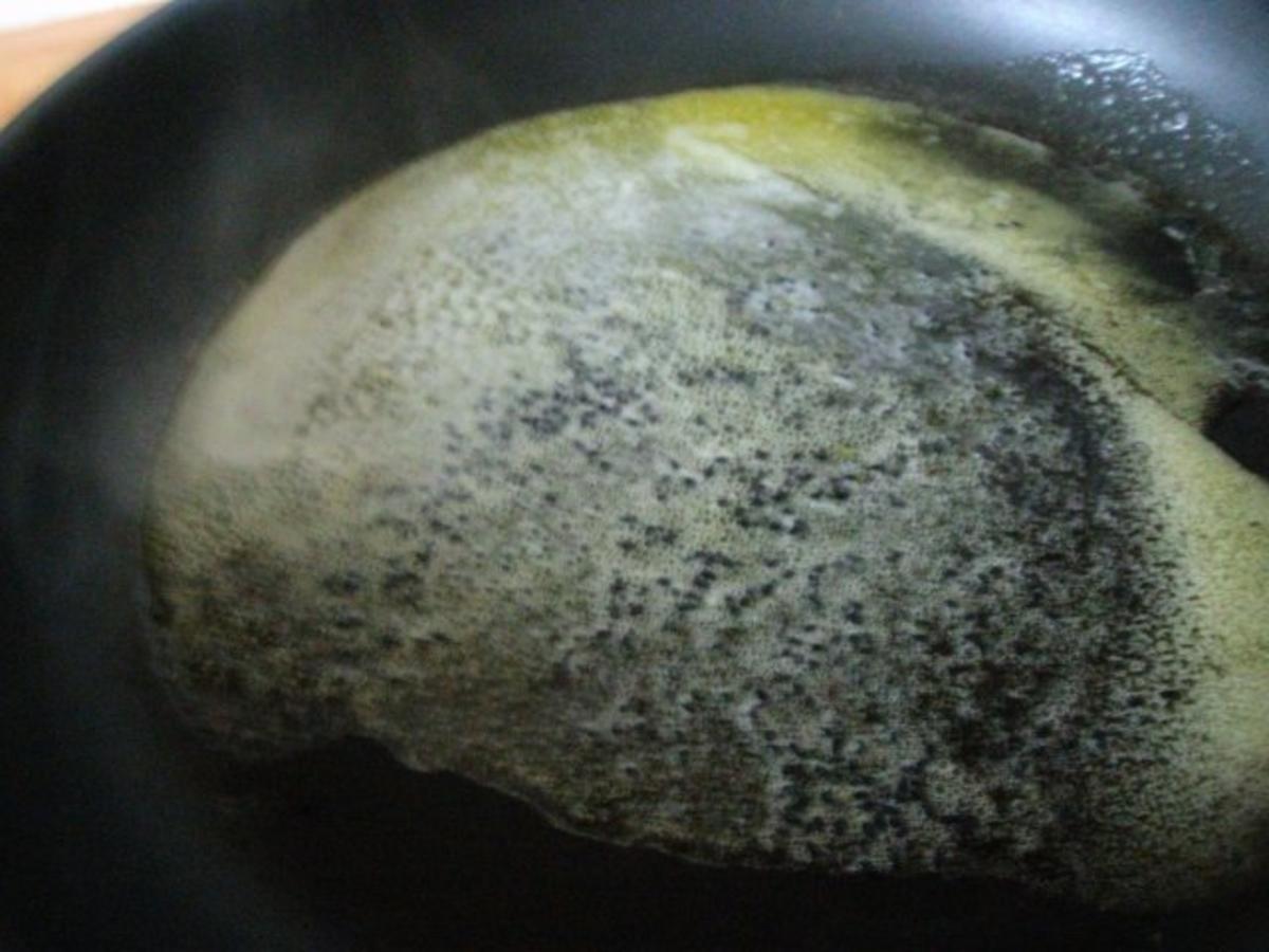 Filet mit Buttermöhren und Sesambratlingen - Rezept - Bild Nr. 8