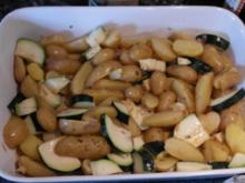 Marinierte Kartoffel-Zucchini-Beilage - Rezept