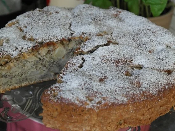 Apfel-Mohn-Kuchen - Rezept