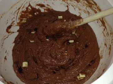 Mufflins/Schokolade & Dreierlei Schokochips - Rezept - Bild Nr. 5