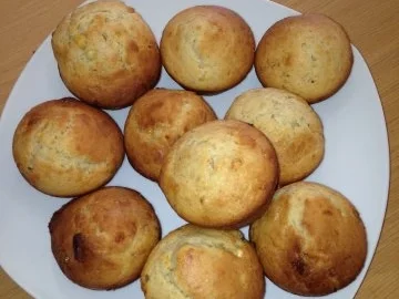 Mufffins/Banane-Weisse-Schokolade - Rezept - Bild Nr. 2