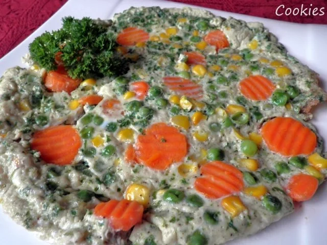Rezept: Gemüse - Omelett ... Gemüse - Omelett ... - Rezept