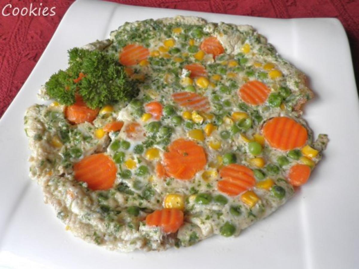 Gemüse - Omelett ... - Rezept - Bild Nr. 2