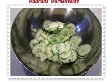Salat: Gurkensalat - Rezept - Bild Nr. 4