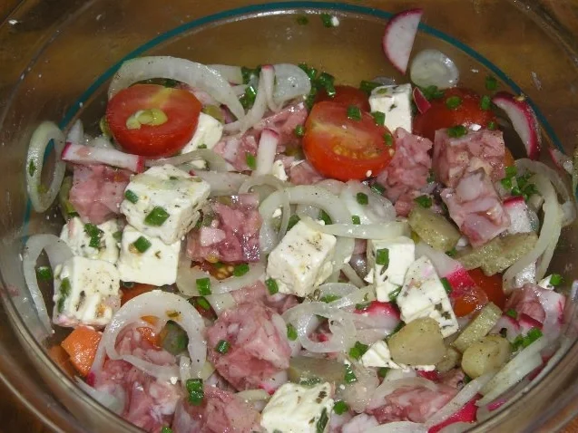 Rezept: Haussulzsalat Bild Nr. 3 Haussulzsalat - Rezept - Bild Nr. 3