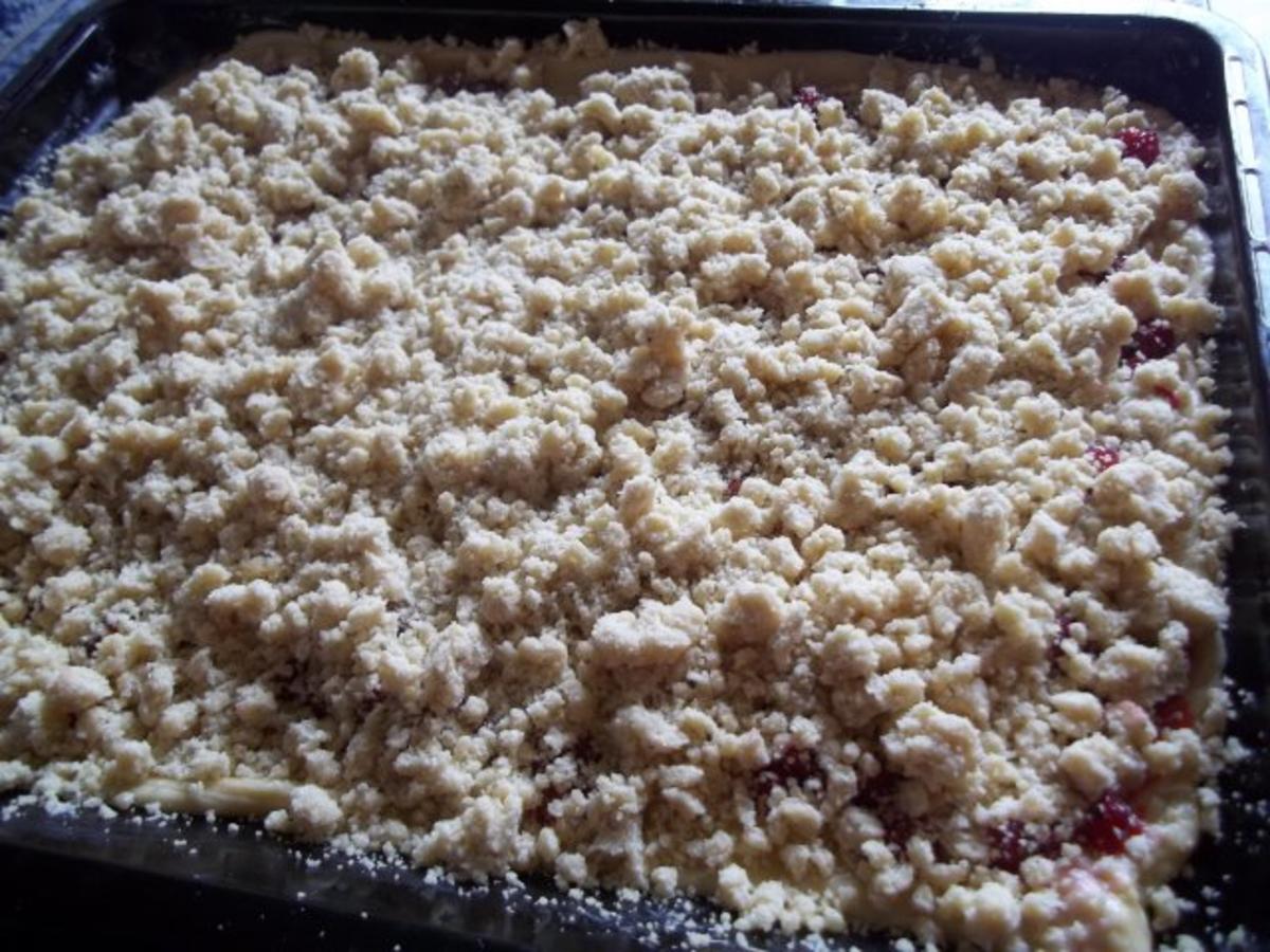 Johannisbeer Streusel Kuchen vom Blech - einfach - von Hexenlady01