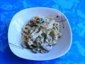 Rezept: Vegetarisch: Tagliatelle mit Pilzsoße Vegetarisch: Tagliatelle mit Pilzsoße - Rezept