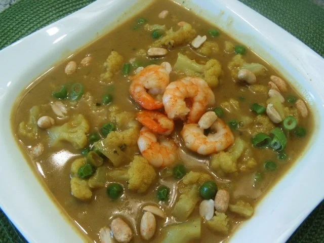 Blumenkohl-Erbsen-Curry-Suppe - Rezept - Bild Nr. 7