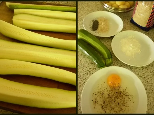 Sesam-Zucchini mit knusprigen Kartoffelecken - Rezept - Bild Nr. 2