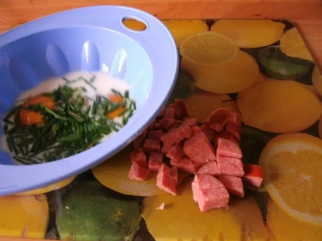 Rezept: Pasta mit Rührei Bild Nr. 3 Pasta mit Rührei - Rezept - Bild Nr. 3