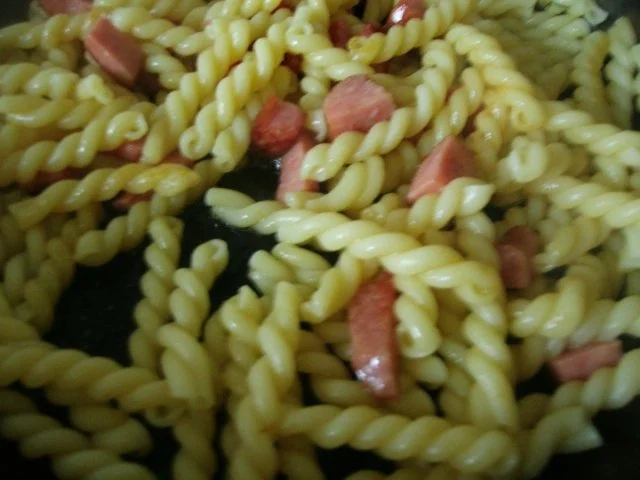 Rezept: Pasta mit Rührei Bild Nr. 6 Pasta mit Rührei - Rezept - Bild Nr. 6