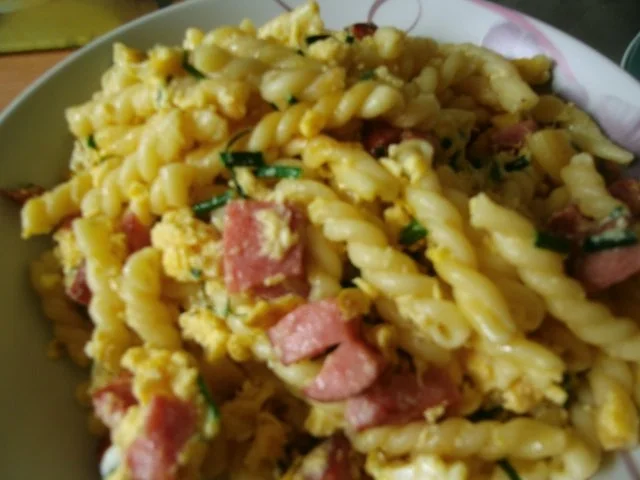 Rezept: Pasta mit Rührei Bild Nr. 2 Pasta mit Rührei - Rezept - Bild Nr. 2