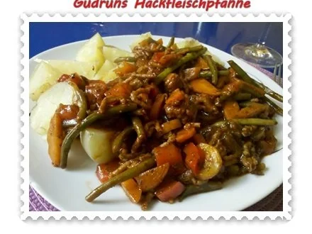 Hackfleisch: Hackfleischpfanne - Rezept