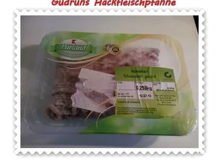 Hackfleisch: Hackfleischpfanne - Rezept - Bild Nr. 5
