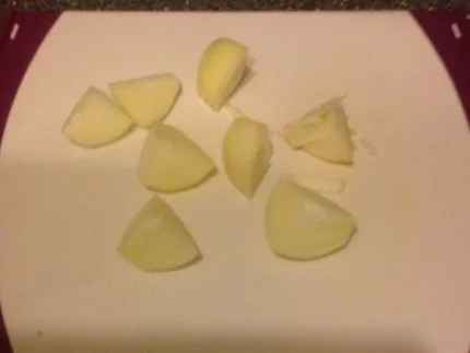 Rezept: Hähnchen auf Gemüse aus dem Römertopf Bild Nr. 6 Hähnchen auf Gemüse aus dem Römertopf - Rezept - Bild Nr. 6