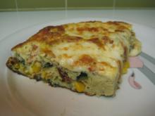 Zucchini-Mais-Omelette - Rezept