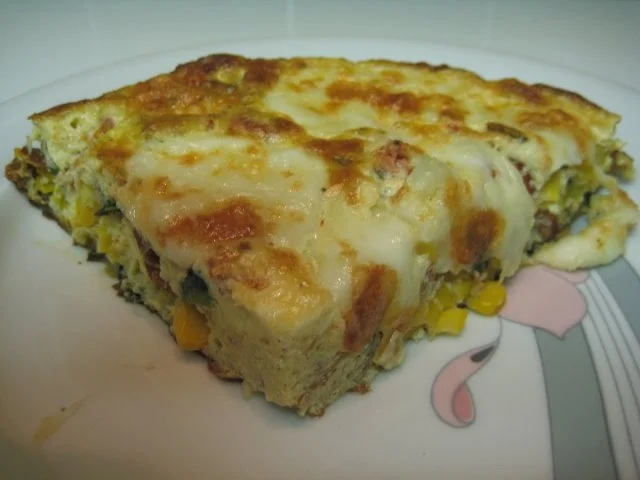 Zucchini-Mais-Omelette - Rezept - Bild Nr. 2
