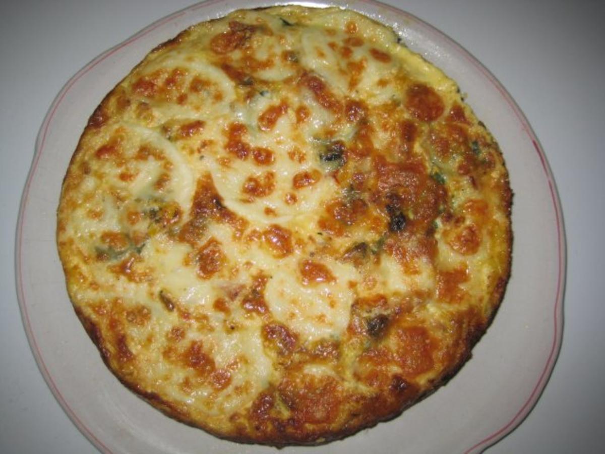 Zucchini-Mais-Omelette - Rezept - Bild Nr. 3