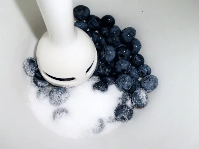 Heidelbeerquark Creme mit Schokoladenraspel - Rezept - Bild Nr. 4