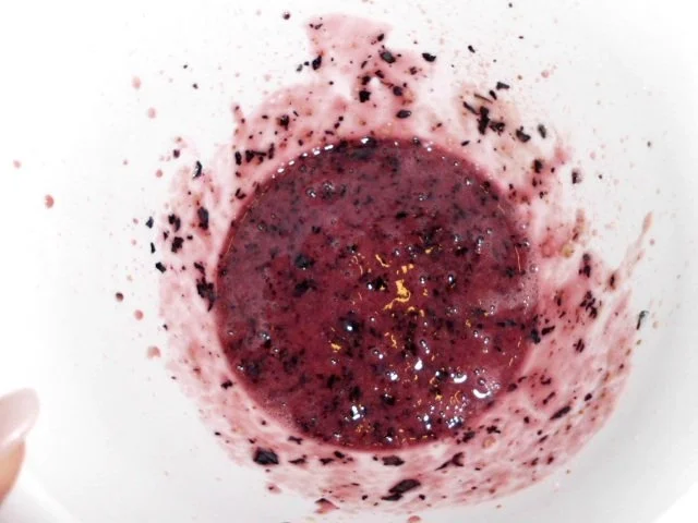 Heidelbeerquark Creme mit Schokoladenraspel - Rezept - Bild Nr. 5