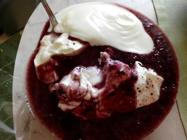 Heidelbeerquark Creme mit Schokoladenraspel - Rezept - Bild Nr. 9