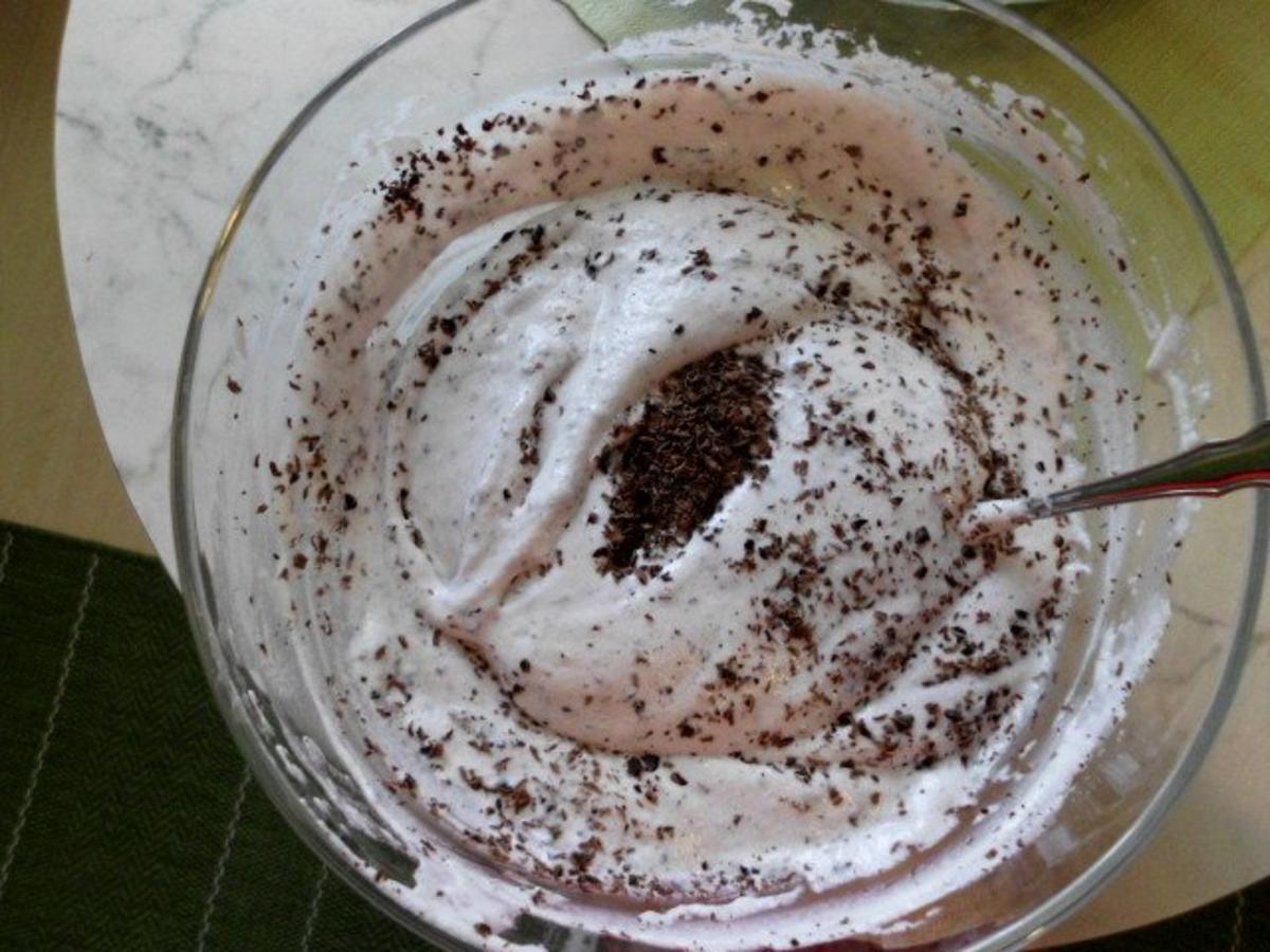 Heidelbeerquark Creme mit Schokoladenraspel - Rezept - Bild Nr. 12