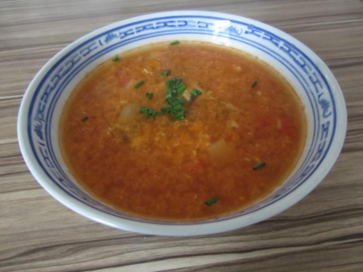 Bilder für Pekingsuppe ...schmeckt wirklich wie im China-Restaurant! :-) - Rezept