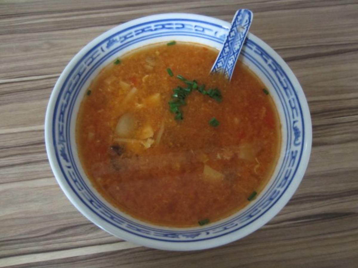 Pekingsuppe ...schmeckt wirklich wie im China-Restaurant! :-) - Rezept ...