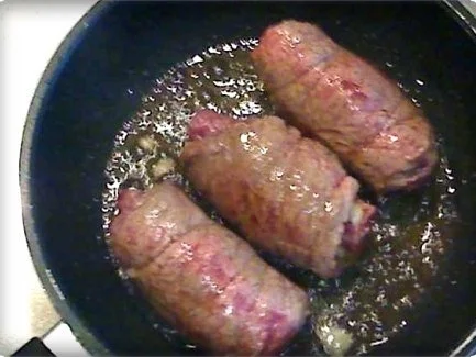 Rinderrouladen mit Drillingskartoffeln und Rote Bete Salat dazu. - Rezept - Bild Nr. 7