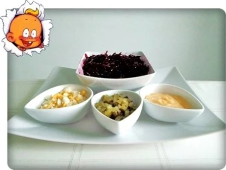 Rezept: Rote Bete Salat nach Art des Hauses Rote Bete Salat nach Art des Hauses - Rezept