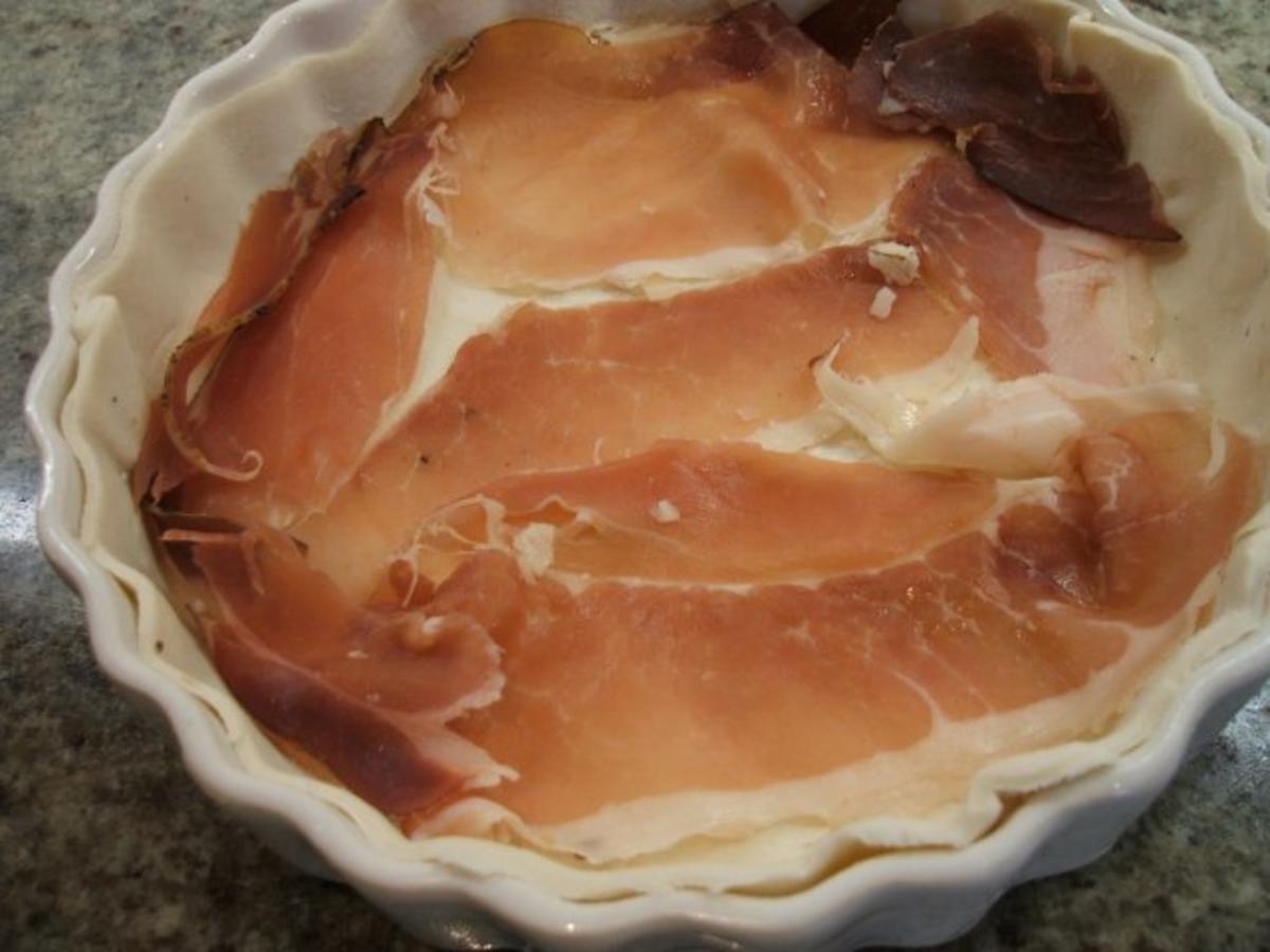 Pikantes Backen: Quiche aus Blätterteig mit Zucchini - schnell ...