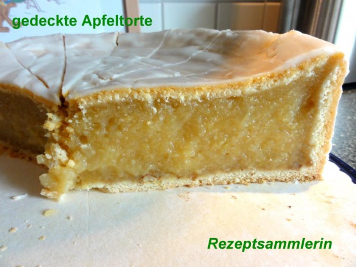 Bilder für Mürbeteig: APFELTORTE -gedeckt- - Rezept