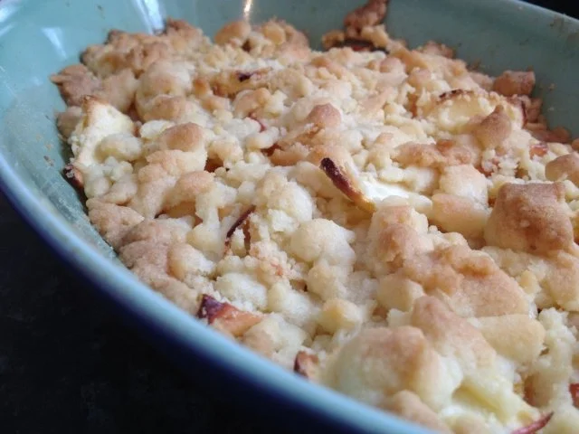 Rezept: Easy Apple Crumble Bild Nr. 2 Easy Apple Crumble - Rezept - Bild Nr. 2