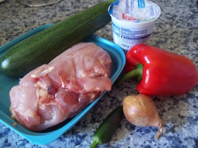 Hähnchen-Gemüse-Pfanne - Rezept