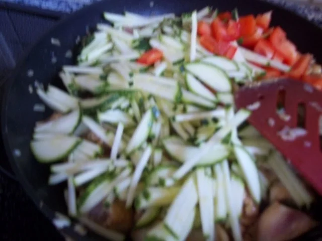 Hähnchen-Gemüse-Pfanne - Rezept - Bild Nr. 5