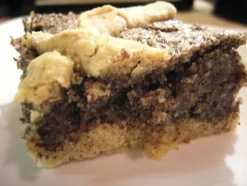 Kuchen: Mohn hinter Gittern - Rezept