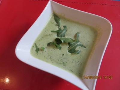 Suppe: Rucolasuppe - Rezept
